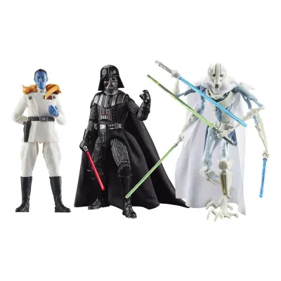 Set 3 Figurine Articulate Star Wars Black Series - Masters of Evil 15 cm