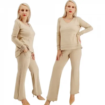 Compleu dama cu lycra si tricot Nadia