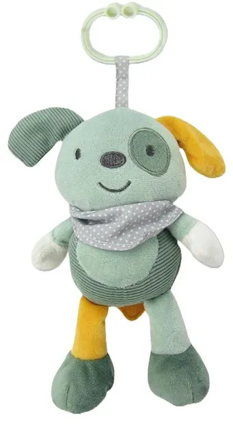 Jucărie muzicală Lorelli Toys - Câine, verde