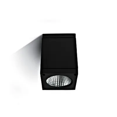 Mario-CL-Q LED 6W, 440lm, 3000K, 100-240V, IP54, 35°,negru