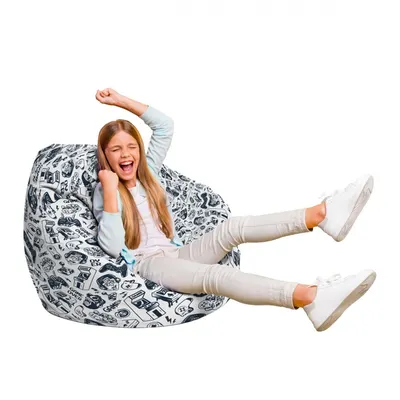 Fotoliu Puf Bean Bag tip Para L game over