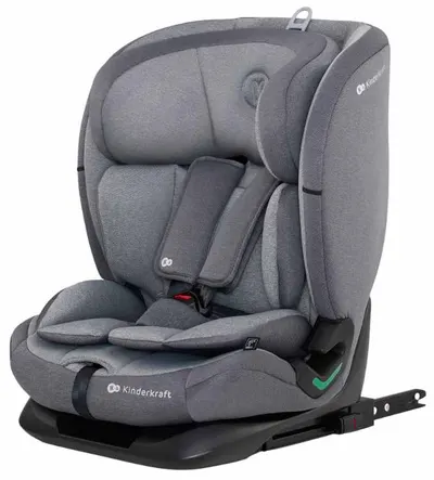 Scaun auto KinderKraft - Oneto3, i-Size, 76-150 cm, Cool grey