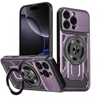 Husa pentru Apple iPhone 16 Pro, Techsuit, RuggedCam, Mov