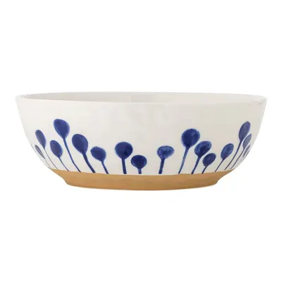 Bol alb/albastru din ceramică ø 28 cm Linora – Bloomingville