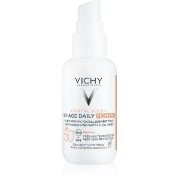 Vichy Capital Soleil Daily SPF50+ fluid protector tonifiant pentru față SPF 50+