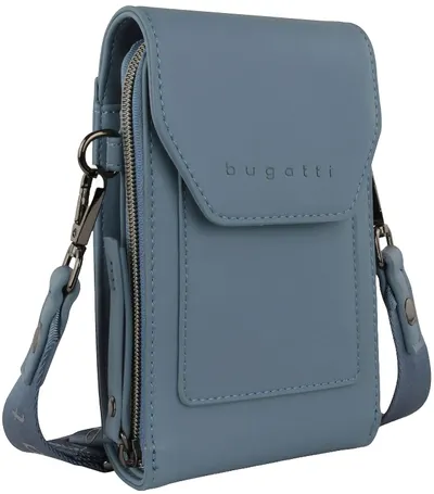 Geantă de umăr Bugatti Almata – Crossbody, cu capac, albastru