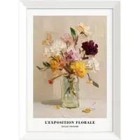 Tablou cu ramă imprimat 56x75 cm Sunny Bouquet – Styler