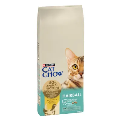 Hrana uscata pentru pisici Cat Chow Hairball Control 15kg