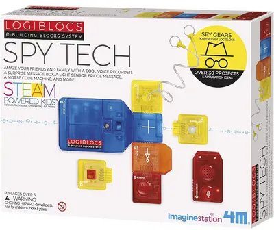 Joc electronic 4M - Programare cu blocuri logice, spion