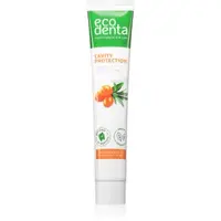 Ecodenta Cavity Protection pastă de dinți împotriva tartrului cu efect răcoritor conține cătină