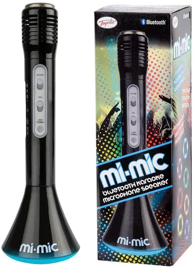 Microfon pentru copii Mi-Mic - negru