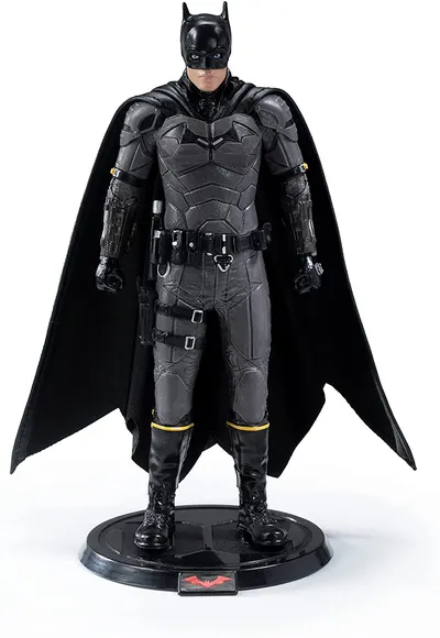 Figurina de actiune The Noble Collection DC Comics: The Batman - Batman (Bendyfigs), 18 cm