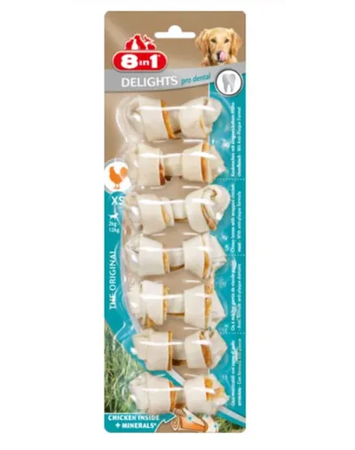8in1 Delights oase dentare XS 7 buc