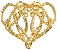 Broșă The Noble Collection Movies: The Hobbit - The Brooch of Elrond