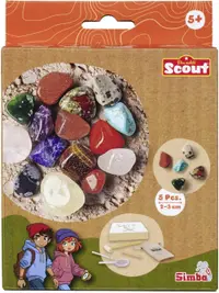 Trusă științifică Simba Toys - Kit de excavare minerală Scout
