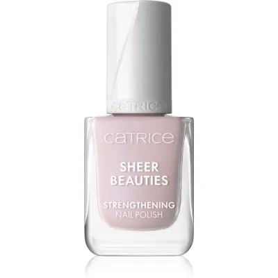 Catrice Sheer Beauties Strengthening Nail Polish lac pentru intarirea unghiilor culoare 030 Barely Blushed 10.5 ml