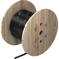 Conductor coborare izolat isCon Professional 20 mm negru 35 mm2