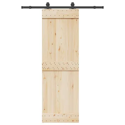 Gossi set feronerie pentru usi glisante, negru, 152,5 cm, otel