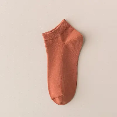 Sosete pentru dama, SS184, Portocaliu, marime universala (35-39)