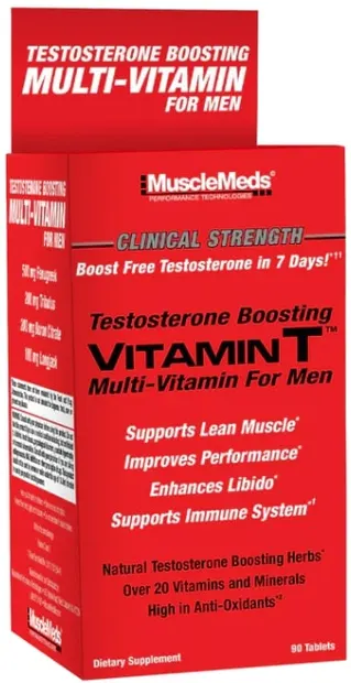 VitaminT Multi-Vitamin for Men, 90 tablete, Muscle Meds