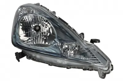 Far Dreapta (H4, electric, fara motoras, vehicule hibride, culoare insert: cromat, culoare semnalizator: transparent) potrivit HONDA JAZZ III 01.11-12.15