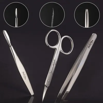 Set 3 Ustensile profesionale pentru manichiura