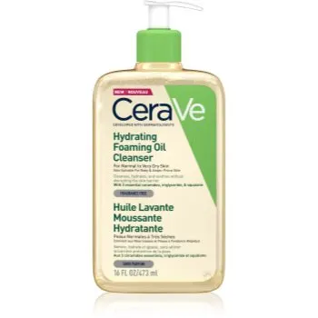 CeraVe Cleansers Hydrating Foaming Oil Cleanser ulei de curatare cu efect de hidratare