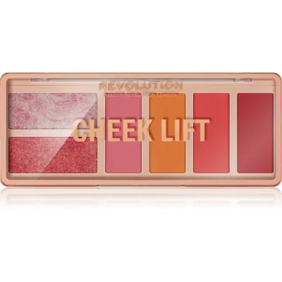 Revolution Cheek Lift paleta fard de obraz culoare Pink Energy 6x1.8 g