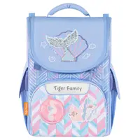 Ghiozdan Nature Quest Pro, 35x31x19cm, Splash of Ocean, Tiger Family