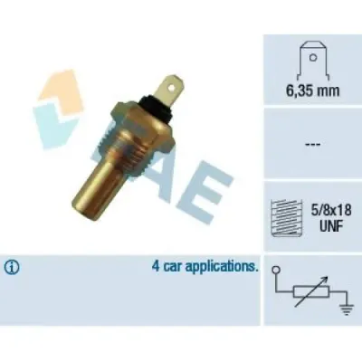 Senzor, temperatura chiulasa FAE 31210
