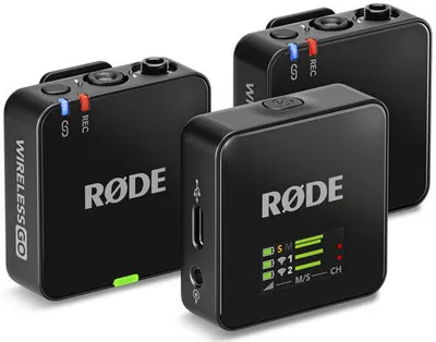 Sistem de microfon wireless Rode - Wireless GO II GEN3, negru