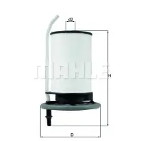 Filtru combustibil MAHLE ORIGINAL KX 398