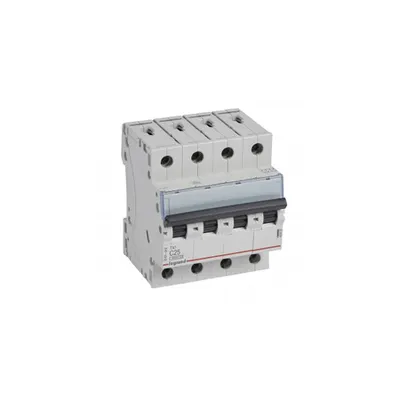 Siguranta automata MCB TX³ 6000 - 4P 400 V~ - 25 A - C curba - prong-type supply busbars