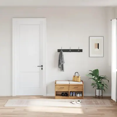 vidaXL Covor lavabil, bej, 80x300 cm