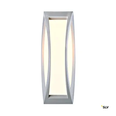 MERIDIAN II, lampă de perete, gri argintiu, E27, max. 60W