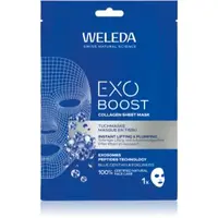 Weleda Exo Boost mască textilă revitalizantă cu colagen