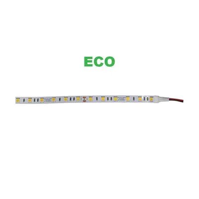 Banda LED Eco 14.4W 24V IP20 5050 24V DC lumina alba 5050 W 10mm h 2mm