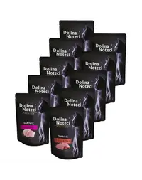 DOLINA NOTECI Premium Mix plicuri hrană pisici 10x85 g curcan și vițel