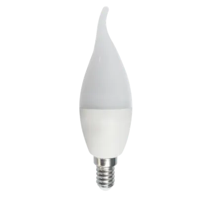 Bec Led Lumanare Flama E14, model C35, 7W= 60W, 2700K, lumina calda