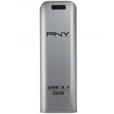 Memorie Externa USB-A 3.1 PNY Elite Steel, 32Gb FD32GESTEEL31G-EF