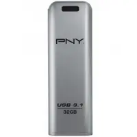 Memorie Externa USB-A 3.1 PNY Elite Steel, 32Gb FD32GESTEEL31G-EF