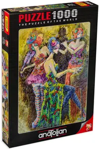 Puzzle Anatolian din 1000 de piese - Trio colorat