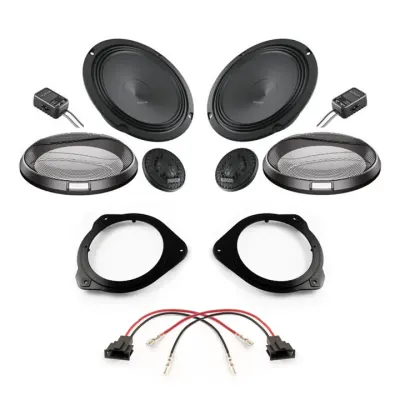 Pachet difuzoare auto Audison Prima dedicat usi spate Audi A4 2000-2005, RMS 100 W