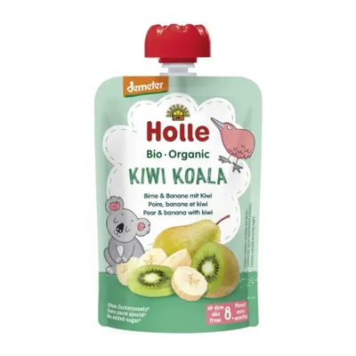 Set 2 x Piure de Pere si Banane cu Kiwi Eco, Kiwi Koala, Holle Baby, 100 g