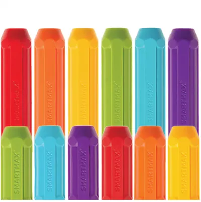 Joc de constructie magnetic - SmartMax (6 medii, 6 lungi)