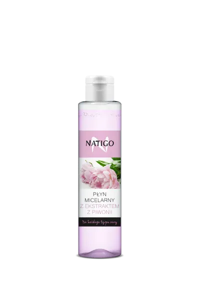 Apa micelara cu extract de bujor, 250ml, Natigo