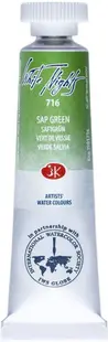 Vopsea de acuarelă Nevskaya Palitra Leningrad Nopți Albe - 716, Verde iarbă, 10 ml