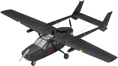 Model asamblabil Revell Militare: Avioane - O-2A Skymaster