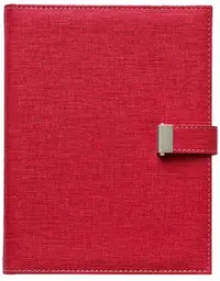 Agenda Lemax - Elegans, A5, cu mecanism, roșu