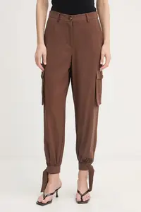 Gaudi pantaloni cargo pentru femei, cu vâscoză